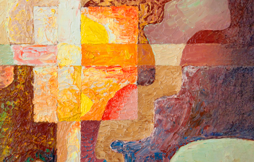 Abstract design with cross