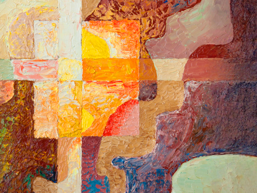 Abstract design with cross