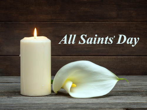 Candle and lily petal with 