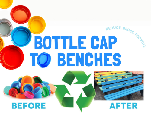 Recycling Collection Project
This summer we helped the Santa Fe Rotary Club collect enough plastic bottle caps to create two beautiful park benches for Tierra Nueva Counseling Center. With such great success, we are bringing back the bottle cap drive and this time we will be providing new park benches to counseling centers in Los Alamos.