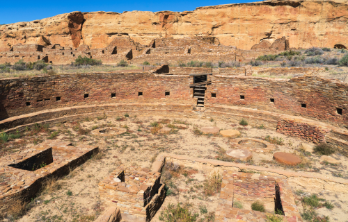 Photo of Great Kiva of Chetro Ketl at Chaco Canyon