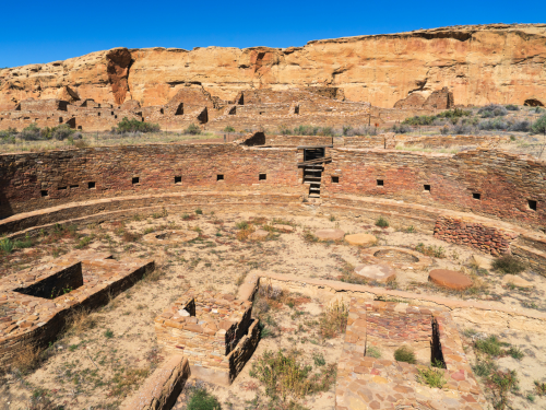 Photo of Great Kiva of Chetro Ketl at Chaco Canyon