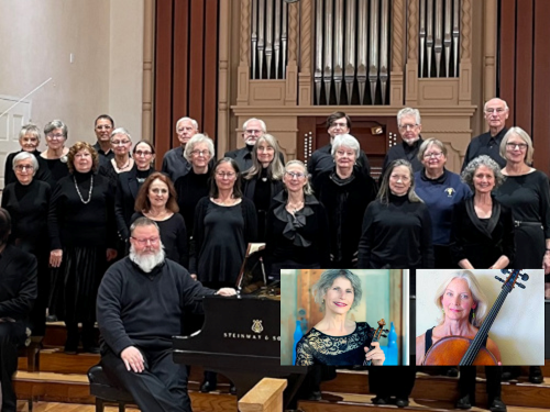 TGIF, Oct 30, 5:30pm
This Friday's concert features David Solem on piano, Lisa Groden on violin, Sally Guenther on cello, and our Chancel Choir, performing music by Mendelssohn and Schubert. Doors to the sanctuary open at 5:15pm and the concert begins at 5:30pm. The concert is free with donations accepted.