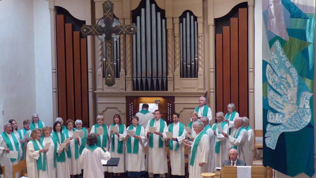 Chancel choir – First Presbyterian Church of Santa Fe, New Mexico