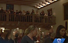 KOAT photo of vigil
