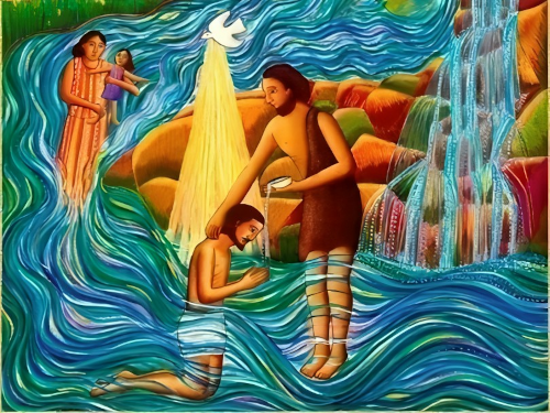 Worship, Jan 11, 8:30 & 11am
VIDEO. This Sunday is the Baptism of the Lord Sunday. We hear God’s voice declaring that Jesus is God’s beloved Son in whom God is well pleased. These empowering words of grace spoken here to Jesus are also meant for us. For we, too, are God’s beloved children, those with whom God is well pleased. Join the Rev. San Williams at 8:30 in Pope Hall and 11:00 in the sanctuary and via livestream.