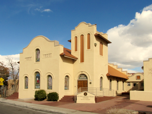 Photo of Second Presbyterian Church in Albuquerque