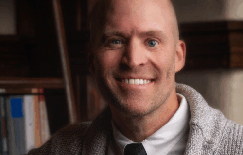 A portrait of Silas Peterson