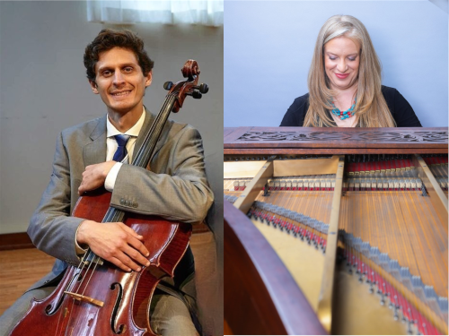 TGIF, Feb 2, 5:30pm
This Friday we welcome Christoph Wagner, cello, and Kristin Ditlow, piano, as they ease us into the weekend. We hope you can join us for an evening of lovely music by these talented artists. Doors to the sanctuary open at 5:15pm and the concert begins at 5:30pm. The concert is free with donations accepted.