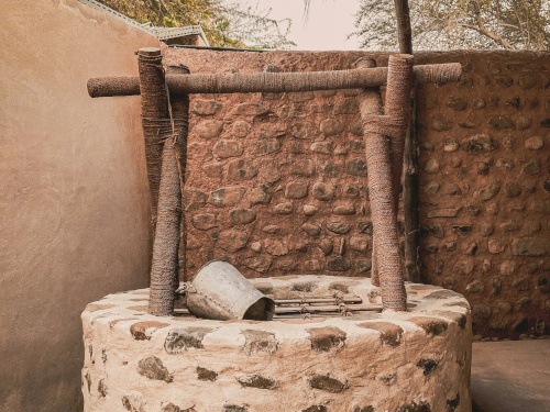 Image of an old stone well